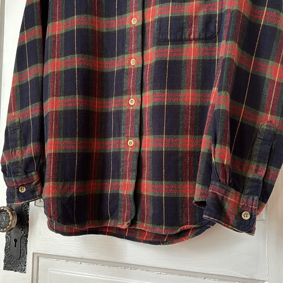 VINTAGE PARIS SPORTS CLUB FLANNEL BUTTON DOWN - Picture 3 of 6